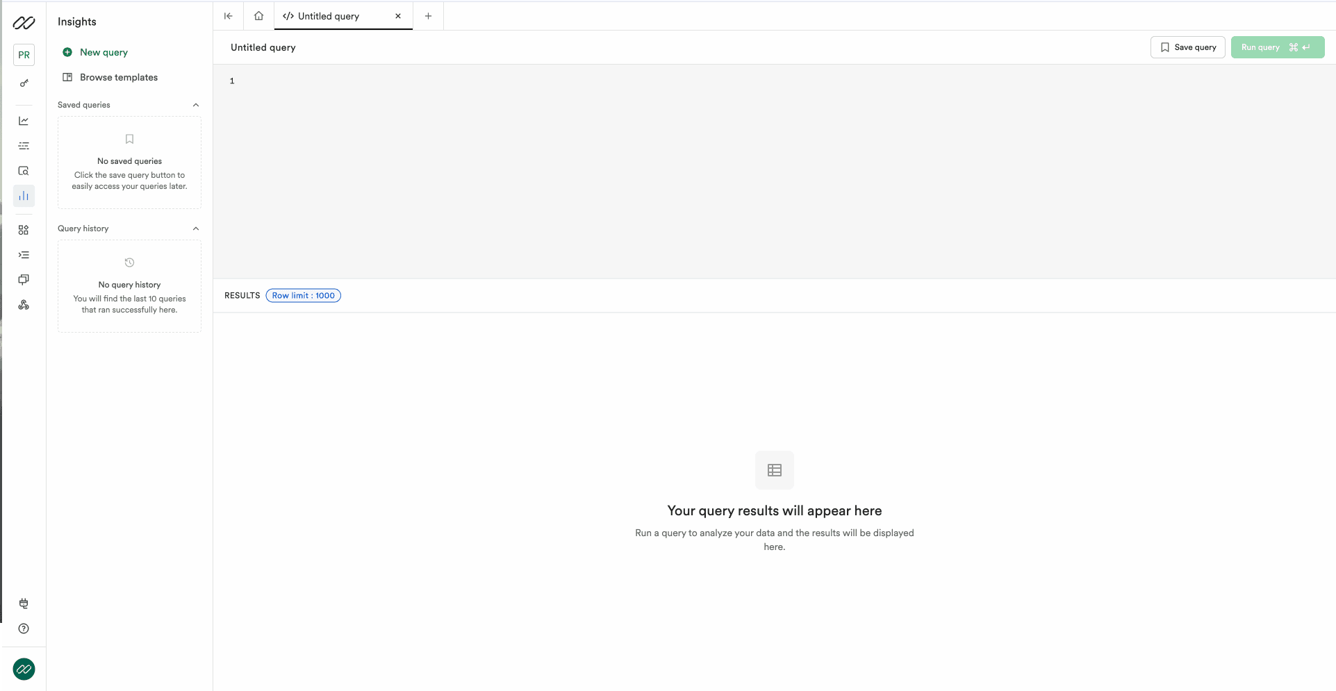 Sql Editor View